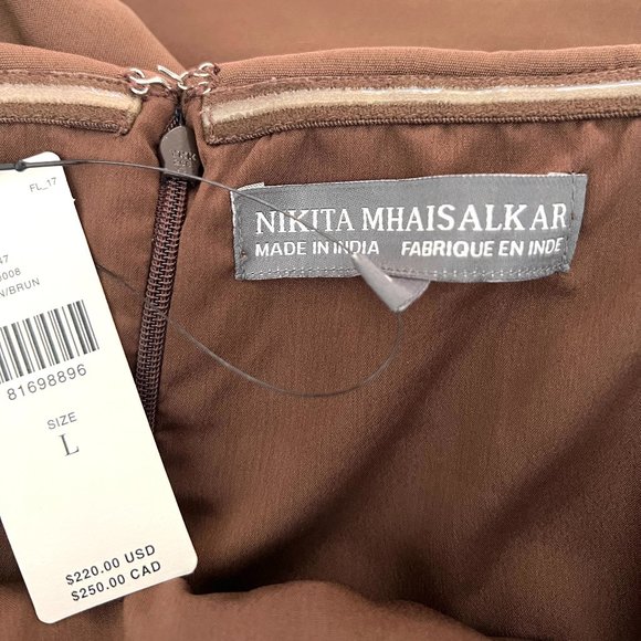 Anthropologie Nikita Mhaisalkar Off-The-Shoulder Bubble Dress NWT - Picture 7 of 9